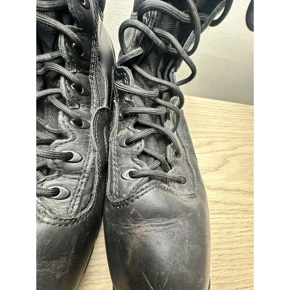 Belleville Khyber Tactical Boots TR806Z Men's Black 11 Wide Solid Side Zip